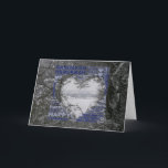 ハッピーハヌッカホリデーズスノーフォトグリーティングカード シーズンカード<br><div class="desc">ハッピーハヌッカホリデーズスノーフォトグリーティングカード。Tell3Peopleによるカスタムデザイン</div>