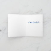 ハッピーハヌッカユダヤ人ペンギン・ヤルムルケ シーズンカード (内部)