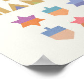 ハッピーハヌッカードレイデス&スターズ ポスター (角)