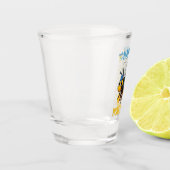 ハッピーハネッカおもしろいハヌッカハニービーギフト ショットグラス (左)