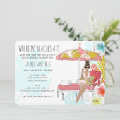 ハッピーハネムーン ビーチウィークエンドご招待 招待状 (スタンド正面)