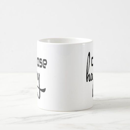 ハッピーハピッおもしろいピー引用文永遠の友を選択 コーヒーマグカップ (中央)