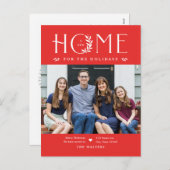 ハッピーハホームの写真お引越しお知らせポストカード シーズンポストカード (正面/裏面)