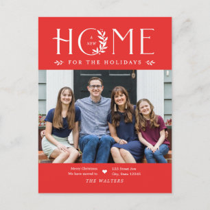 ハッピーハホームの写真お引越しお知らせポストカード シーズンポストカード