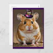 ハッピーハミエニューイヤーホリデーハガキ シーズンポストカード (正面/裏面)