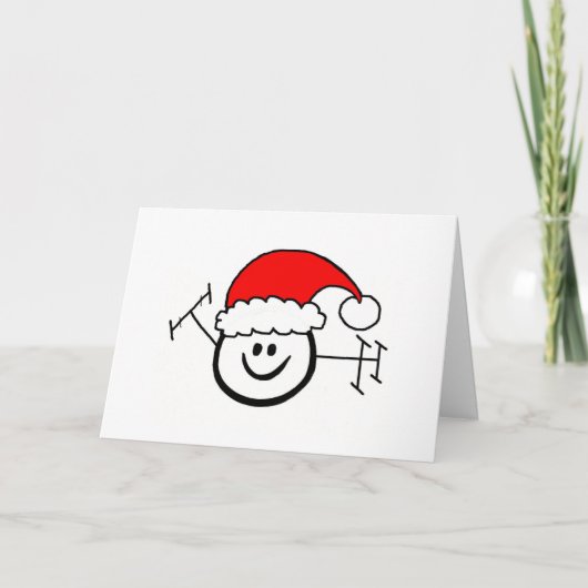 ハッピーハムサンタクリスマスカード シーズンカード (正面)