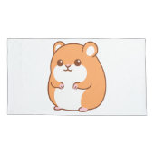 ハッピーハムスター枕カバー 枕カバー (裏面-左)