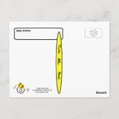 ハッピーハムロゴハムラジオQSLカード ポストカード (裏面)