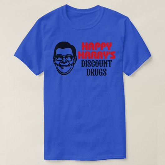 ハッピーハリス薬局 Tシャツ (デザイン正面)