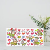 ハッピーハルダイズのクリスマスカード シーズンカード (スタンド正面)