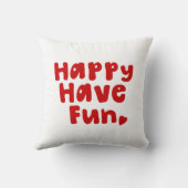 ハッピーハレおもしろい クッション (裏面)