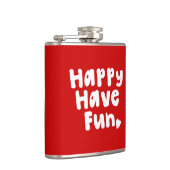 ハッピーハレおもしろい フラスク (右)