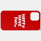 ハッピーハレおもしろい Case-Mate iPhoneケース (裏面 (横))