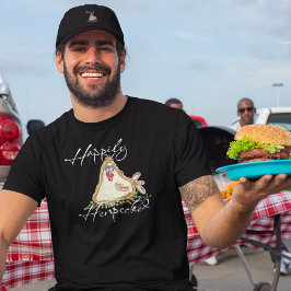 ハッピーハレ鶏人間関係 Tシャツ