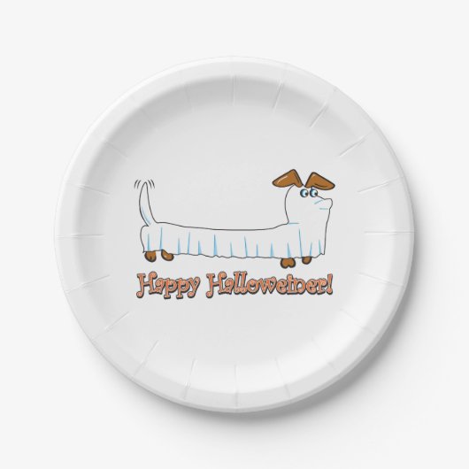 ハッピーハロウィナーダシュント ペーパープレート (正面)