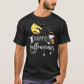 ハッピーハロウィナーダックスシャンドハロウィーンOw Tシャツ (正面)