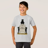 ハッピーハロウィンに集う3悪魔 Tシャツ (正面フル)