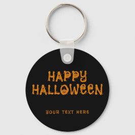 ハッピーハロウィンのオーダーメイド キーホルダー