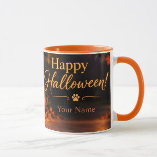 ハッピーハロウィンびっくりドッグのオリジナルグッズ マグカップ