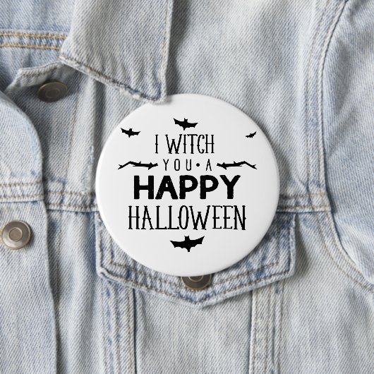 ハッピーハロウィンをお祈りします 缶バッジ (インサイチュ)