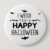 ハッピーハロウィンをお祈りします 缶バッジ (正面)