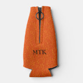 ハッピーハロウィンウィッチハットスターズ魔法ウィッカ信者 ボトルクーラー (裏面)