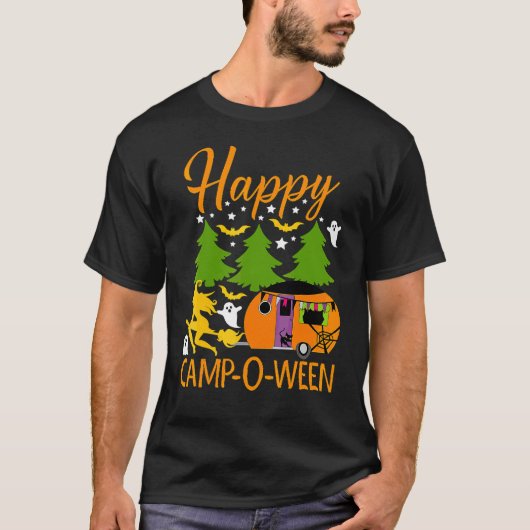 ハッピーハロウィンキャンプ Tシャツ (正面)