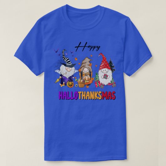 ハッピーハロウィンサンクスマス37 Tシャツ (デザイン正面)