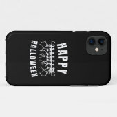 ハッピーハロウィンダンシングスケルトン Case-Mate iPhoneケース (裏面(横))