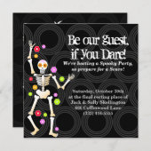 ハッピーハロウィンハロウィーン&ディア·デ·ロス·ムエルトス！ 招待状 (正面/裏面)