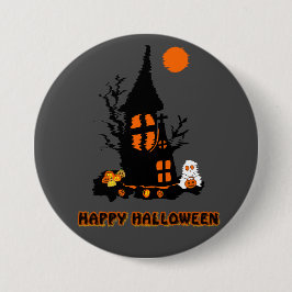 ハッピーハロウィンボタン 缶バッジ
