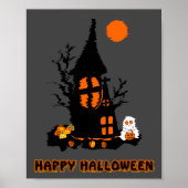 ハッピーハロウィンポスター ポスター (正面)