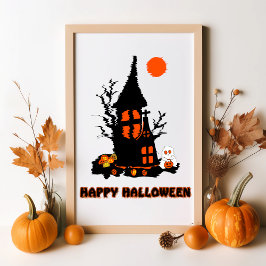 ハッピーハロウィンポスター ポスター