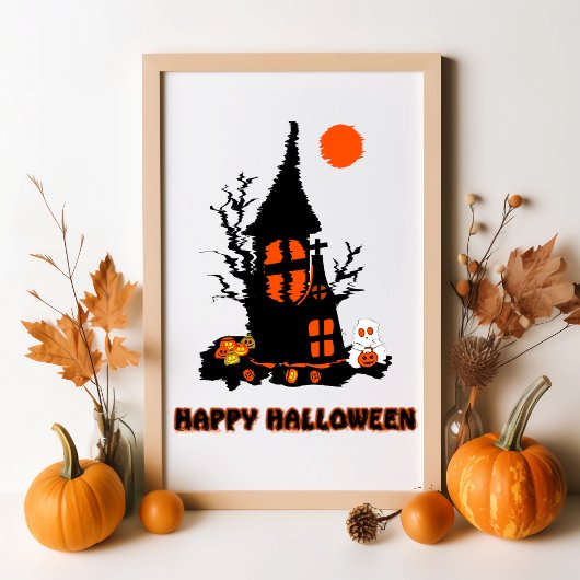 ハッピーハロウィンポスター ポスター
