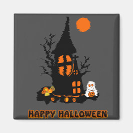 ハッピーハロウィンマグネット マグネット