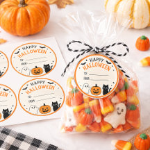 ハッピーハロウィン おばけ かぼちゃ 黒猫 グッズ