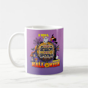 ハッピーハロウィン!お化けの季節のお祝い コーヒーマグカップ