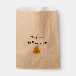 ハッピーハロウィン かぼちゃのお菓子袋 フェイバーバッグ