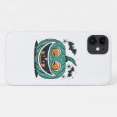 ハッピーハロウィン！ かぼちゃを彫って！ Case-Mate iPhoneケース (裏面(横))