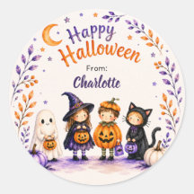 ハッピーハロウィン かわいい おもしろ ガイコツ パーソナライズド