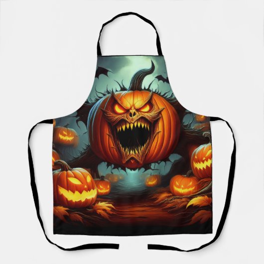 ハッピーハロウィン エプロン (正面)