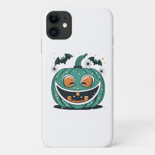ハッピーハロウィン!カボチャをくりぬこう! iPhone 11 ケース