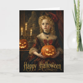 ハッピーハロウィン グリーティングカード 案内状