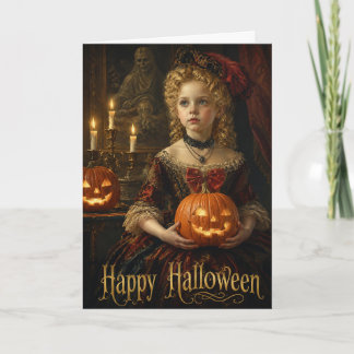 ハッピーハロウィン グリーティングカード 案内状