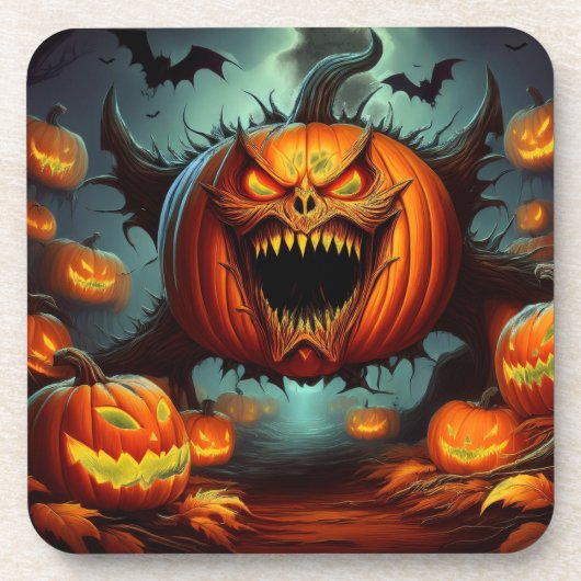 ハッピーハロウィン コースター (正面)