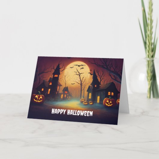 ハッピーハロウィン シーズンカード (正面)