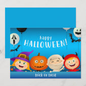 ハッピーハロウィン シーズンカード (正面/裏面)