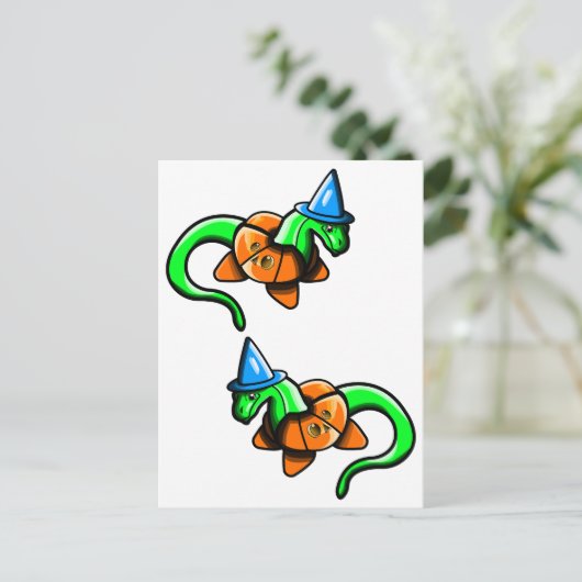 ハッピーハロウィン!! シーズンポストカード (スタンド正面)