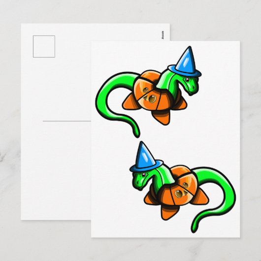 ハッピーハロウィン!! シーズンポストカード (正面/裏面)