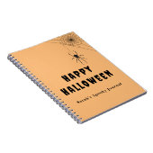ハッピーハロウィン スパイキーノート ノートブック (右側)